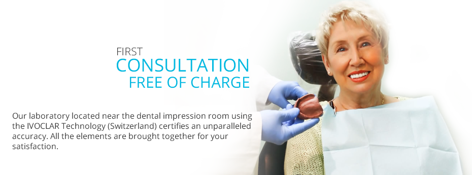 First consultation free of charge - Christian Barriault Denturologiste